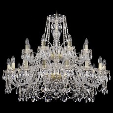 Подвесная люстра bohemia ivele crystal 1411 1411-16-8-360-2d-g